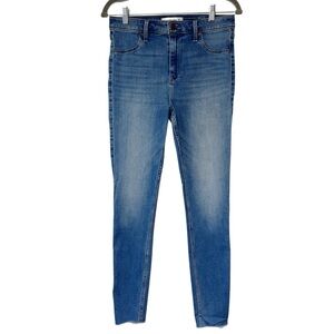 {A&F} "The Jean Legging High Rise" Skinny Stretch Denim Jeans